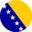 Flag of Bosnien und Herzegovina
