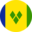 Flag of St. Vinzent und die Grenadinen